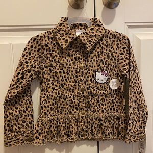 Hello kitty Twill Peplum jacket